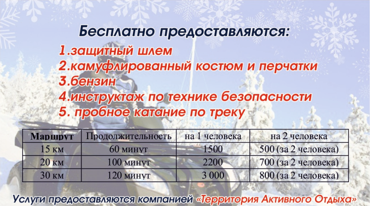 Прокат квадроциклов